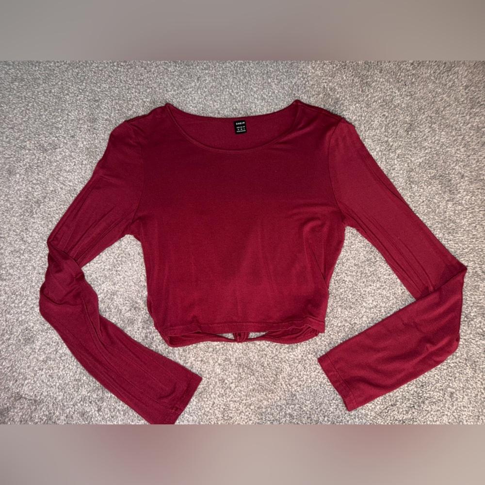 Long Sleeve Crop Top